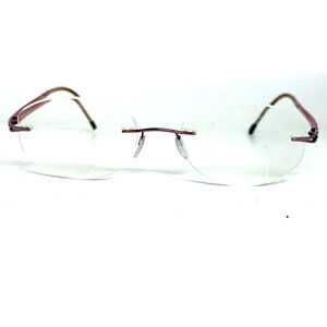 Silhouette Eyeglasses 7622 40 6054‎ Light Pink, Size 49-19-140 20535